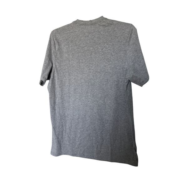 Adidas Men’s Gray with Black Logo Tshirt size M - Picture 2 of 5